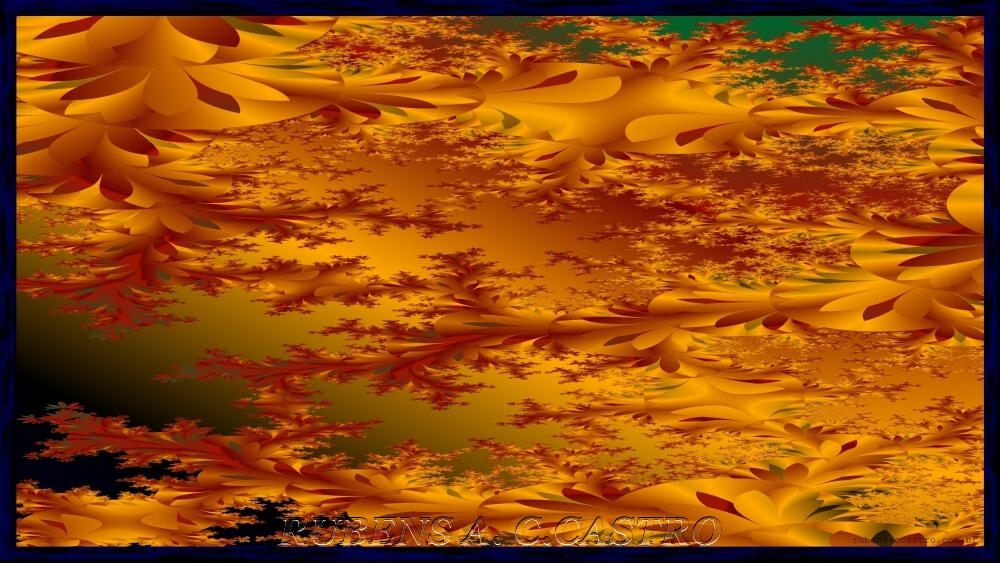 RIO SÃO FRANCISCO - KARIRI -XOCÓ "Obra da Série Rio São Francisco - Kariri-Xocó, por Rubens A. C. Castro - Arte Digital Fractal".