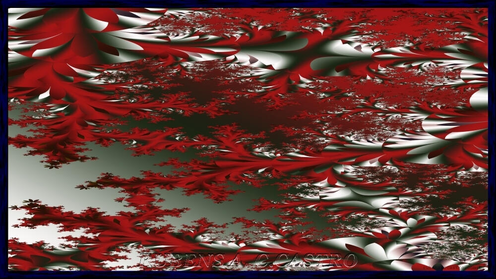 RIO SÃO FRANCISCO - TUMBALALÁ "Obra da Série Rio São Francisco - Tumbalalá, por Rubens A. C. Castro - Arte Digital Fractal".