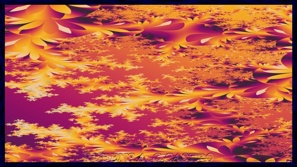 RIO SÃO FRANCISCO - XACRIABÁS "Obra da Série Rio São Francisco -Xacriabás, por Rubens A. C. Castro - Arte Digital Fractal".