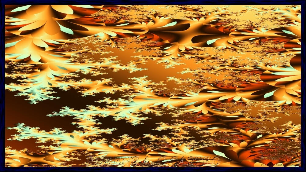 RIO SÃO FRANCISCO - PIPIPÃ "Obra da Série Rio São Francisco - Pipipã, por Rubens A. C. Castro - Arte Digital Fractal".