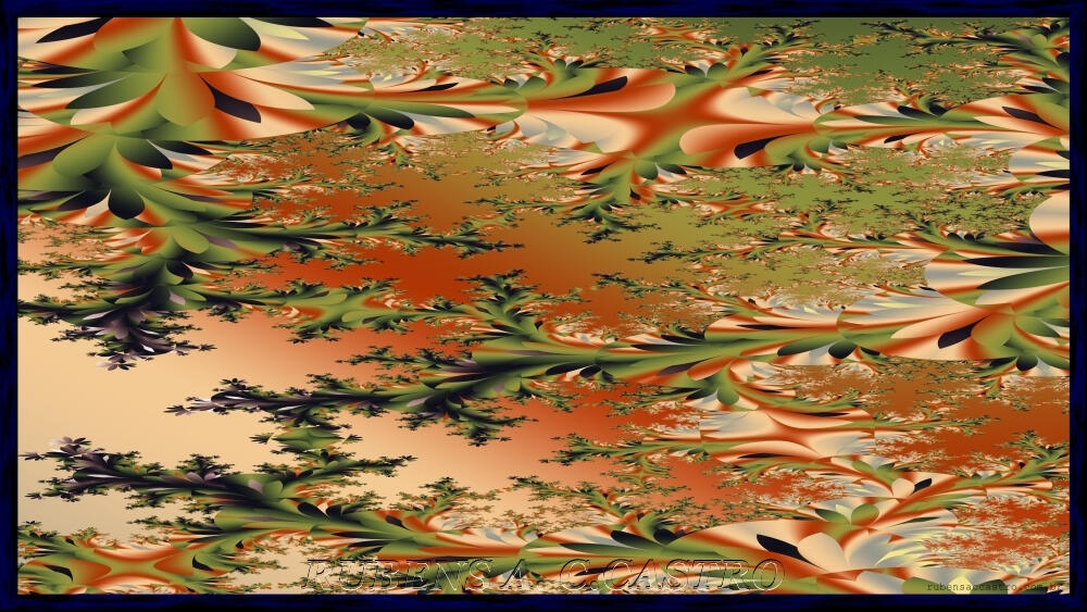 RIO SÃO FRANCISCO - MONTES CLAROS "Obra da Série Rio São Francisco - Montes Claros, por Rubens A. C. Castro - Arte Digital Fractal".