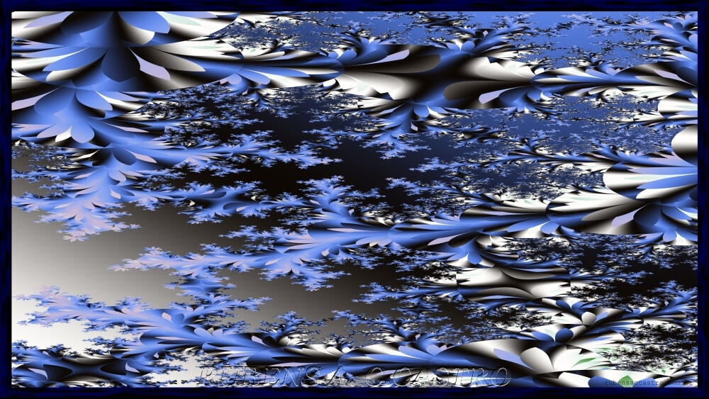 RIO SÃO FRANCISCO - PETROLINA "Obra da Série Rio São Francisco - Petrolina, por Rubens A. C. Castro - Arte Digital Fractal".