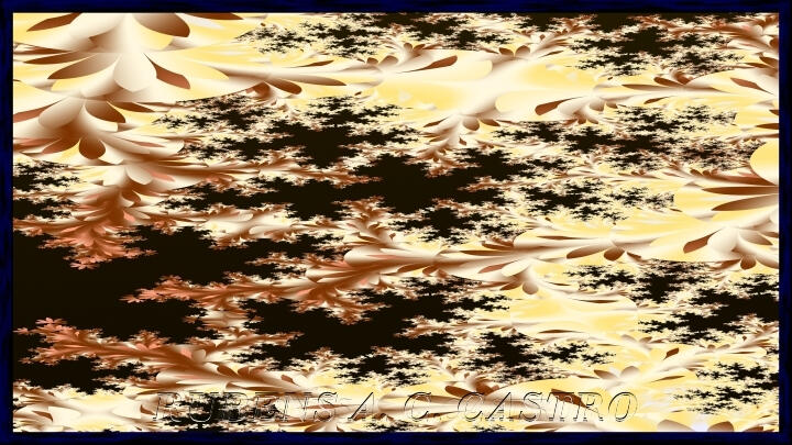 **RIO SÃO FRANCISCO - KAIMBÉ** "Obra da Série Rio São Francisco - Kaimbé, por Rubens A. C. Castro - Arte Digital Fractal".