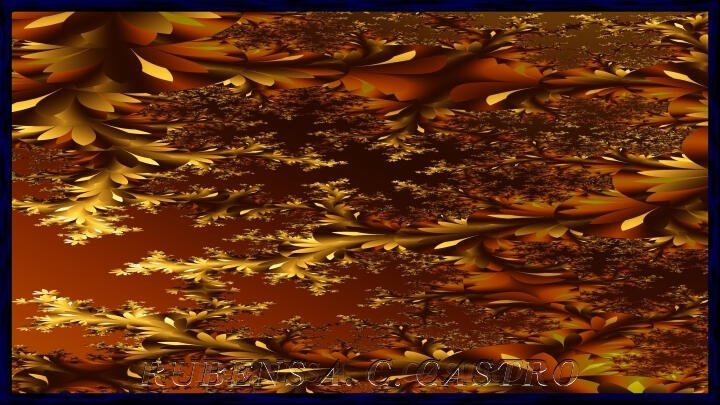 **RIO SÃO FRANCISCO - KAIMBÉ** "Obra da Série Rio São Francisco - Kaimbé, por Rubens A. C. Castro - Arte Digital Fractal".