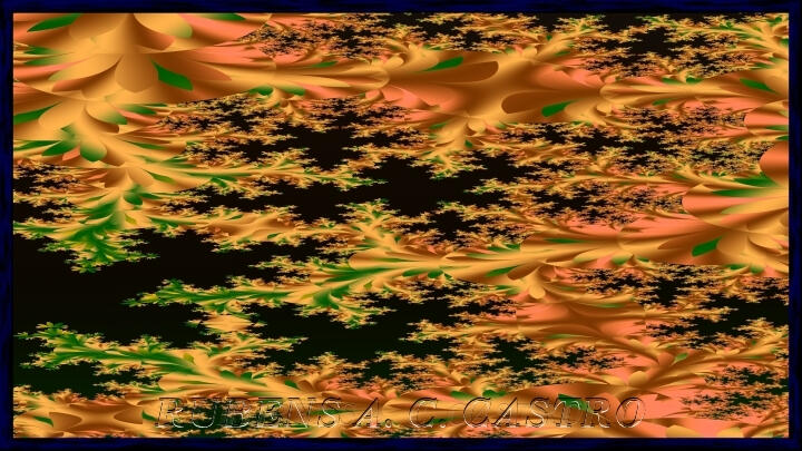 **RIO SÃO FRANCISCO - KAIMBÉ** "Obra da Série Rio São Francisco - Kaimbé, por Rubens A. C. Castro - Arte Digital Fractal".